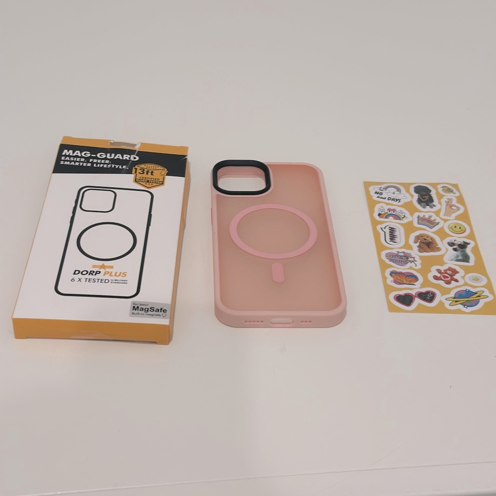 Mag Guard Pink iPhone 14 case